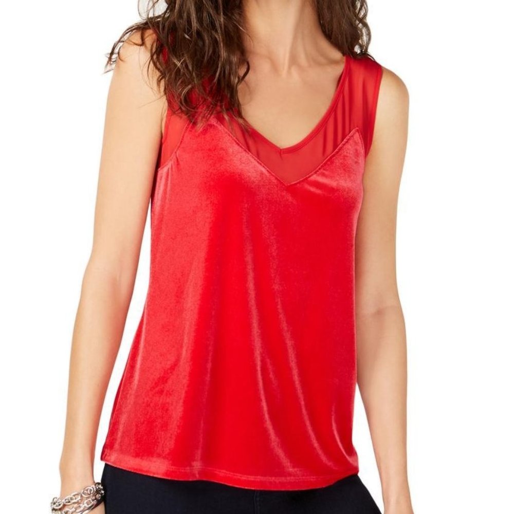 ❤️ INC Red Velvet Shell Medium NWT